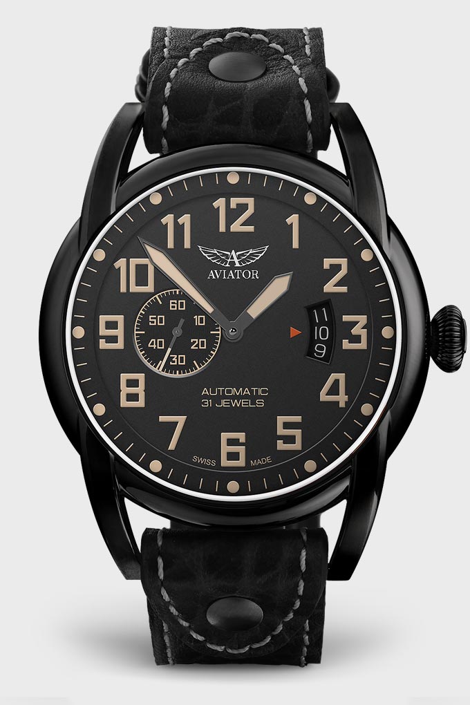 Bristol Scout V.3.18.5.162.4 Pilot`s Watch by AVIATOR Watch Brand