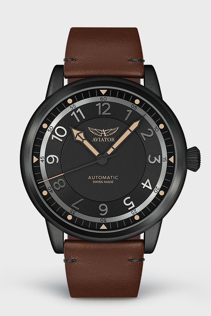 Douglas Dakota V.3.31.5.228.4 Pilot`s Watch by AVIATOR Watch Brand